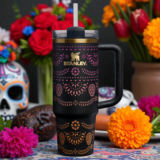 Día de Los Muertos Tumbler