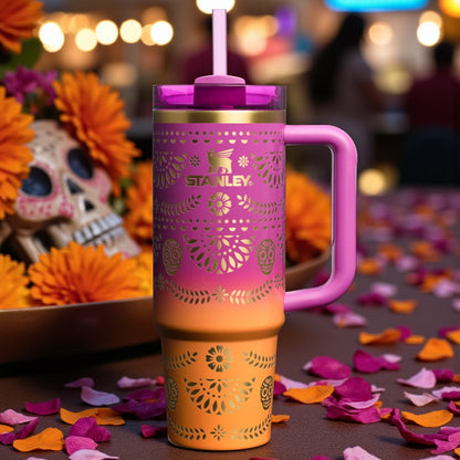 Día de Los Muertos Tumbler